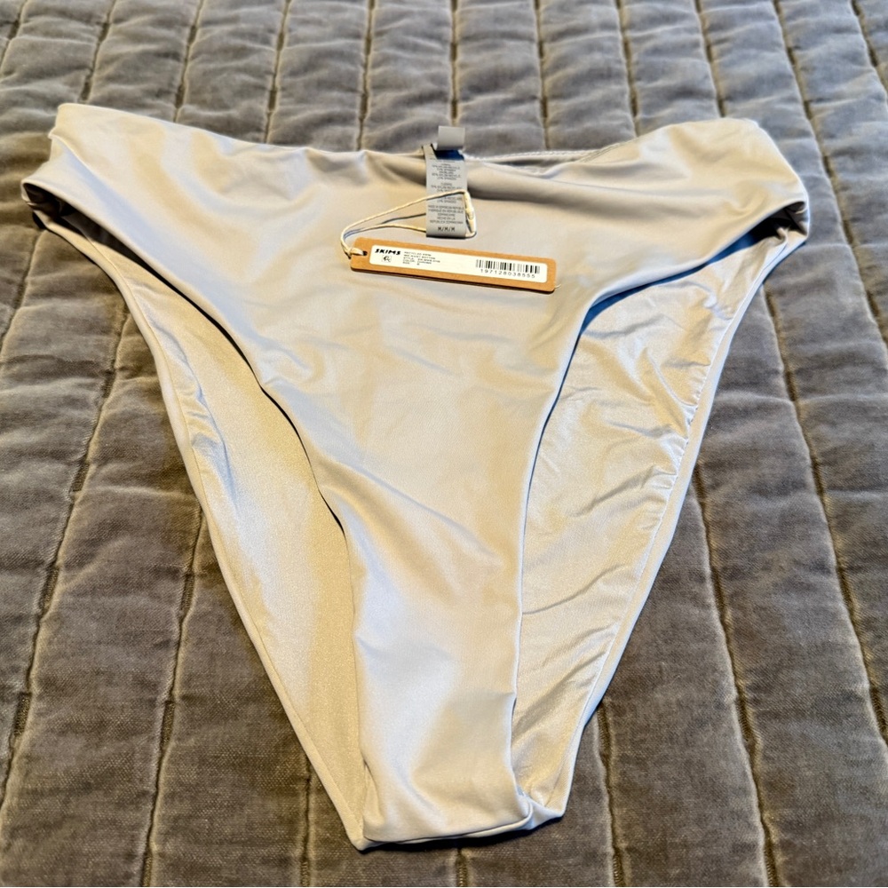 SKIMS Soft Gray Bikini Bottom